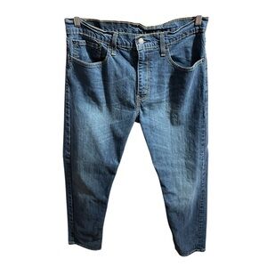 Levi's 502 Men's Regular Taper Fit Denim Jeans Blue W34 L32 Everyday Casual Work